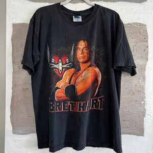 Vintage WWF Bret Hart faded shirt